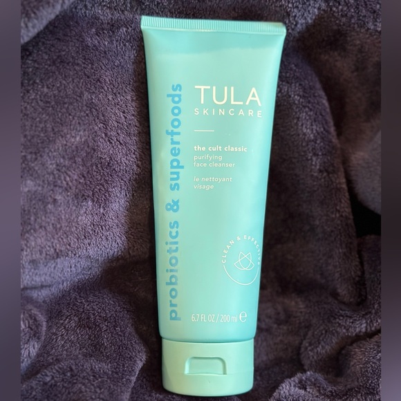 💙Tula - The Cult Classic Purifying Cleanser 6.7oz - (1/2 Full) - Picture 1 of 2